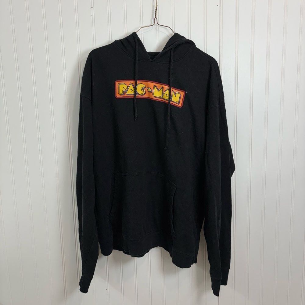 Pac-Man Black vintage Hoodie